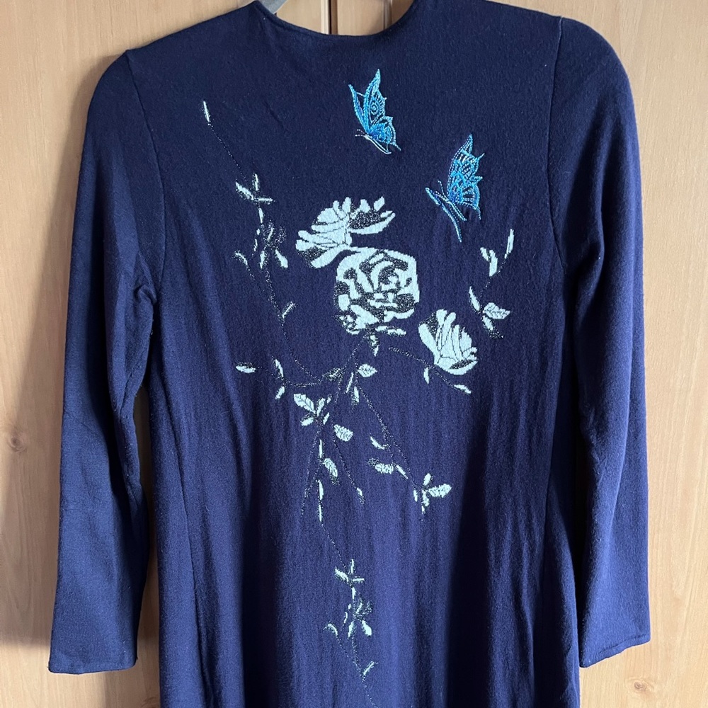 Magaschoni blue sweater